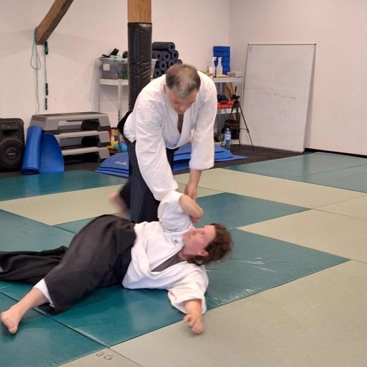 Shiho nage - kontrola