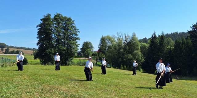 Letni staż Aikido i Kashima no Tachi - Stara Kamienica 2024