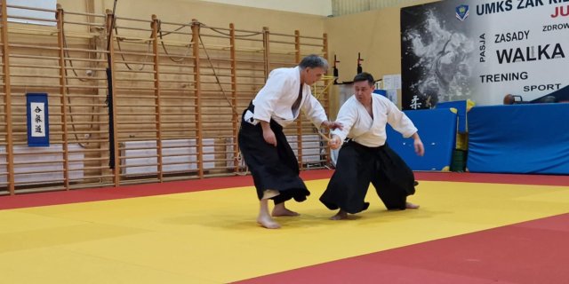 Sensei Andrzej Bazylko w Kielcach 1 lutego 2025 r.